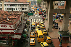Colombia, traffic. Photo source: Flickr Creative Commons, Andrew.