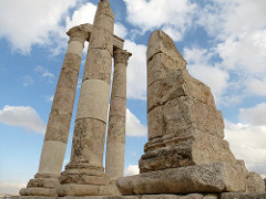 Amman Citadel. Photo Source: Flickr Creative Commons, Charles Pieters